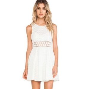 Wet Seal White Floral Dress
